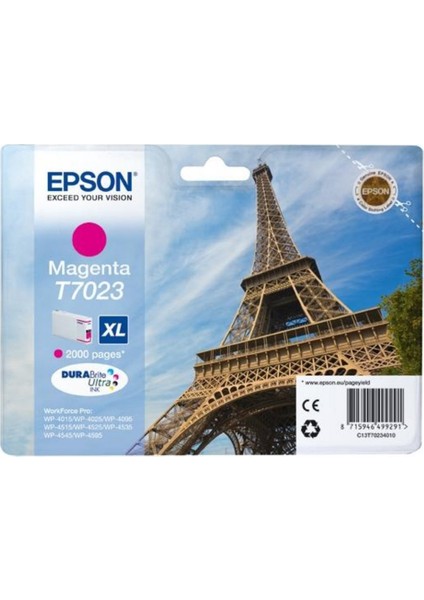 Premium Epson Wp-4595Dnf Kırmızı Kartuş