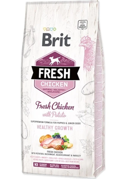 Brit Care Fresh Tavuklu Patatesli Yavru Köpek Maması 12 kg