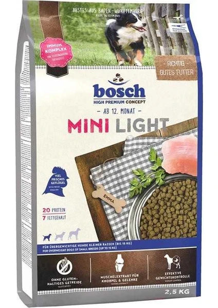 Mini Light Küçük Irk Köpek Maması 2,5 kg