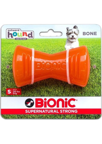 Petstages Outward Hound Bionic Urban Stick Small Turuncu Köpek Oyuncağı 8,5 cm