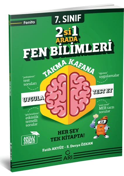 Arı Yayıncılık 7.Sınıf Fenito 2’si 1 Arada Fen Bilimleri