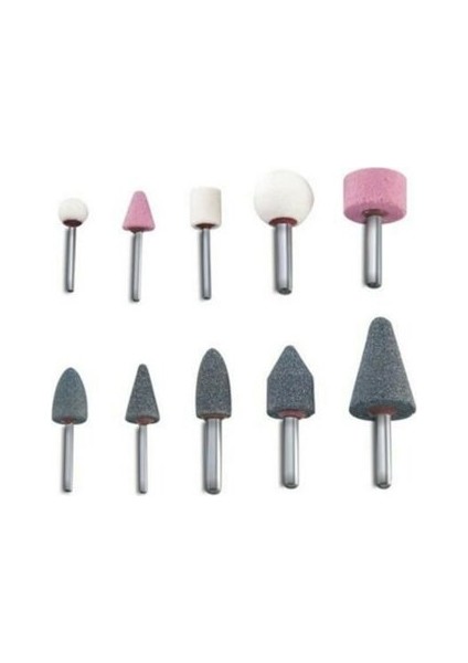 Matkap ve Dremel Için Taşlama ve Gravür Seti 5+5