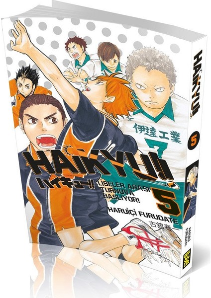 Haikyu!! 5. Cilt Liseler Arası Turnuva Başlıyor - Haruichi Furudate