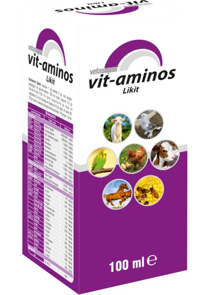 Vitaminos Vitamin ve Aminoast Takviyeli Hayvan Yem Katkısı