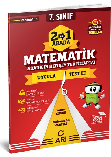 7.Sınıf Matemito 2’si 1 Arada Matematik