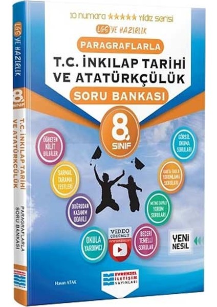 8.Sınıf T.C. İnkılap Tarihi Ve Atatürkçülük Video Çözümlü Soru Bankası