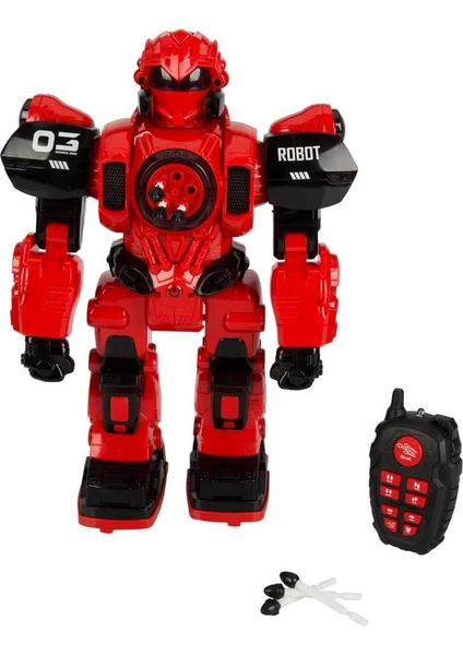 Planet Warrior Sesli ve Işıklı Robot 34 cm