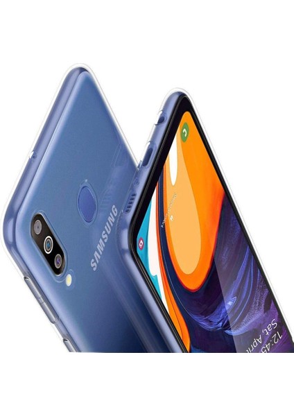 Samsung Galaxy A60 Premium Şeffaf Silikon Kılıf