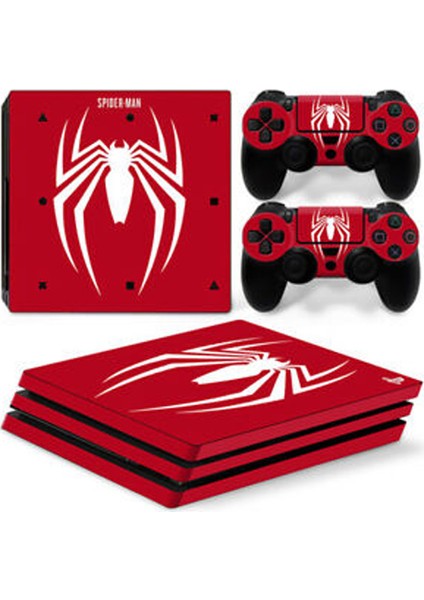 Sony Playstation 4 PS4 Pro Spiderman Sticker