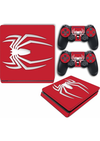 Sony Playstation 4 PS4 Oyun Konsolu Slim Spiderman Model Sticker