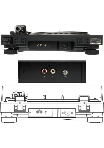 Audio Technica AT-LP140XP Siyah Stereo Pikap