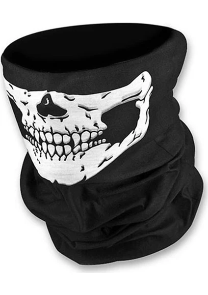 Motosiklet Kafatası Desenli Maske Bandana Balaklava