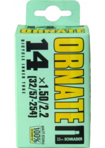 İç Lastik 14X1.50/2.2 ve 32/57-254 33 mm