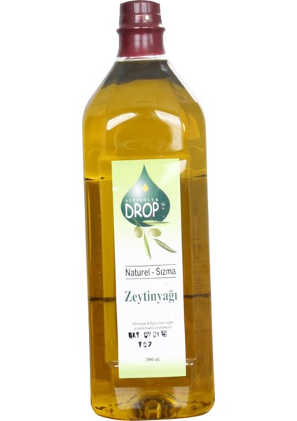 Drop Zeytincilik - 2 lt  Naturel Sızma Zeytinyağı