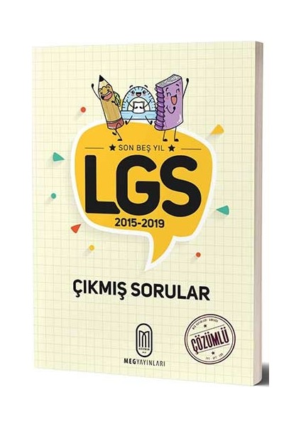 Meg Lgs Son 5 Yıl Çözümlü Çıkmış Sorular-2015-2019-Yeni