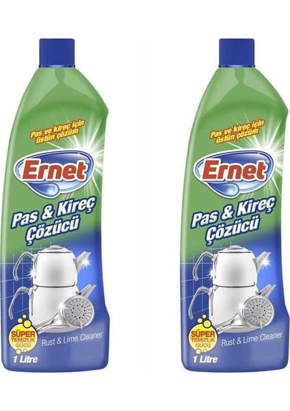 Pas Ve Kireç Çözücü 1 lt Yeni 2'Li