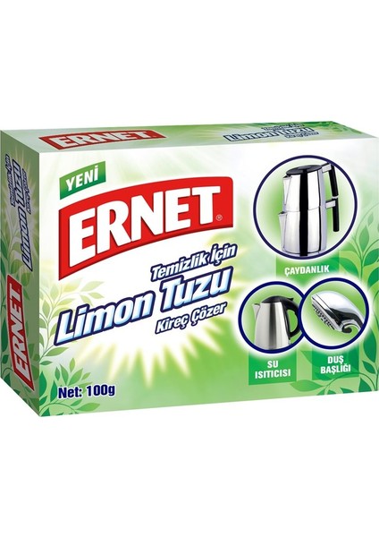 Temizlik İçin Limon Tuzu 100 gr