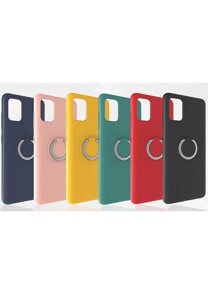 Samsung Galaxy A71 Kılıf Smooth Standlı Salt Kırmızı fiyatları