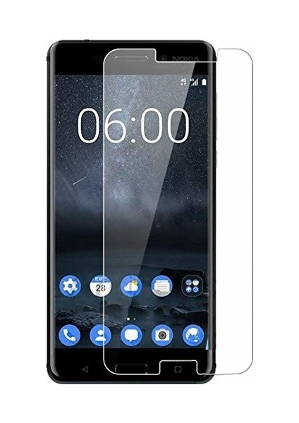Nokia 5 Ekran Koruyucu Nano Cam İnce Esnek 9H Temperli Campet Ekran Koruyucu