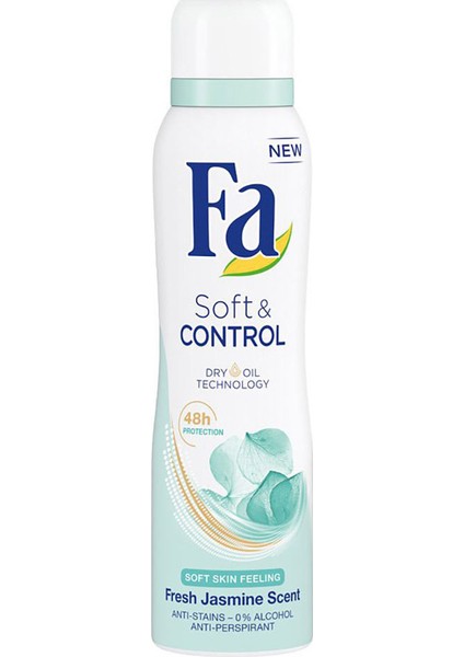 Deo 150ml Soft Control