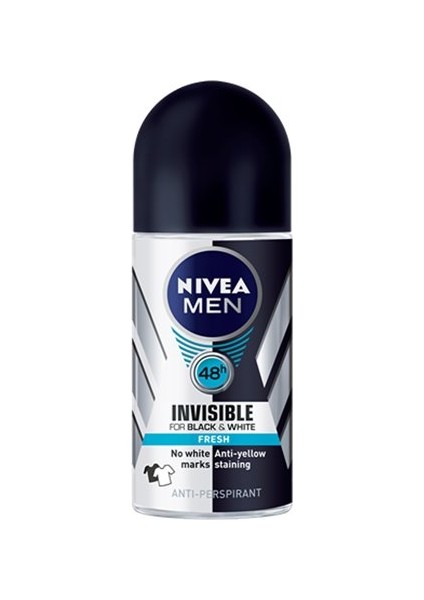Nıvea Deo Roll-On 50 ml Invisible Fresh ForErkek