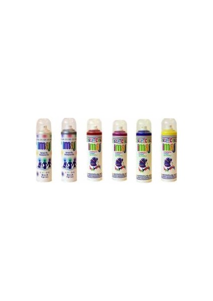 Renkli Saç Spreyi Mavi 100 ml