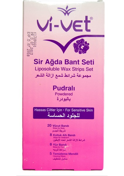 Ağda Bandı Vücut 41Li Pudra