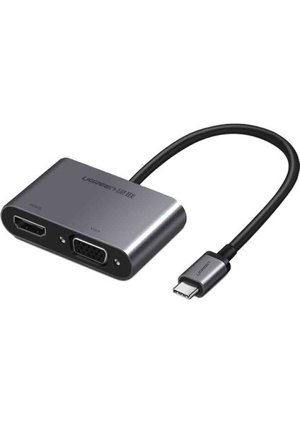 Type-C HDMI VGA Dönüştürücü Adaptör