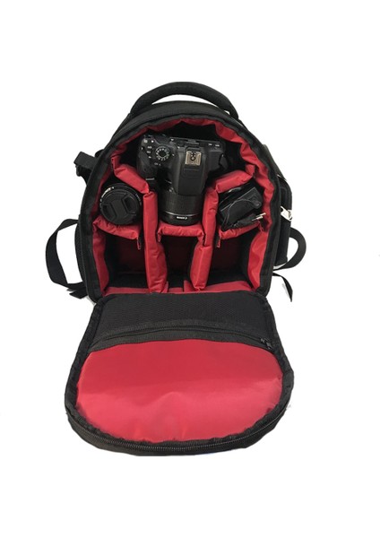 Canon Nikon Sony Fotoğraf Makinesi Sırt Çantası Su Geçirmez fırsatları