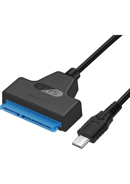 4393 Type C 3.1 USB To 2.5 3.5 Inç Sata SSD HDD Hard Disk DVD Kablosu