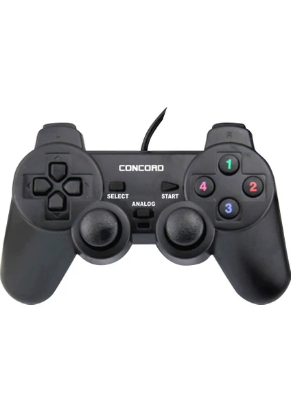 C-850 Bilgisayar PC Oyun Konsol Gamepad Kolu Titreşimli