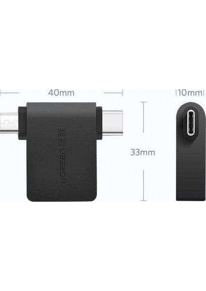 USByi Type-C ve Micro USB Çevirici Adaptör