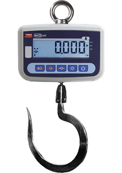 LCD Çengel Baskül 500 kg