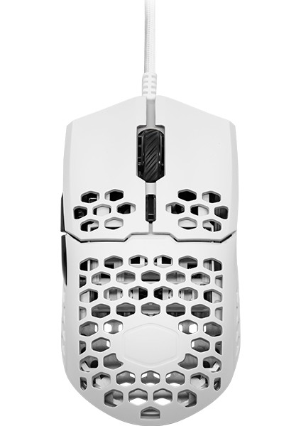 MasterMouse MM710 Ultra Hafif 53gr 16.000 DPI 400 IPS Mat Beyaz Optik Profesyonel Oyuncu Faresi (MM-710-WWOL1)