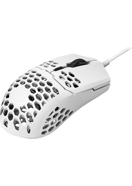 MasterMouse MM710 Ultra Hafif 53gr 16.000 DPI 400 IPS Mat Beyaz Optik Profesyonel Oyuncu Faresi (MM-710-WWOL1)