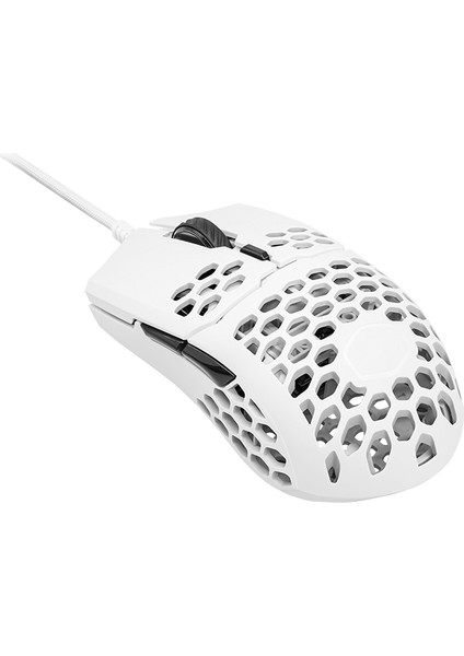 MasterMouse MM710 Ultra Hafif 53gr 16.000 DPI 400 IPS Mat Beyaz Optik Profesyonel Oyuncu Faresi (MM-710-WWOL1)