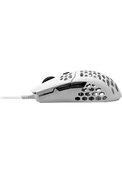 MasterMouse MM710 Ultra Hafif 53gr 16.000 DPI 400 IPS Mat Beyaz Optik Profesyonel Oyuncu Faresi (MM-710-WWOL1)