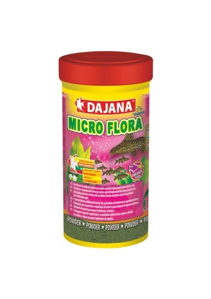 Tropical Micro Flora Bitkisel Granül Balık Yemi 100 Ml 50 Gr