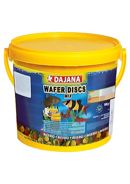 Wafer Discs Mix Karışık Dip Yemi 5000 Ml 2200 Gr