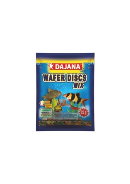 Wafer Discs Mix Karışık Dip Yemi 80 Ml 25 Gr