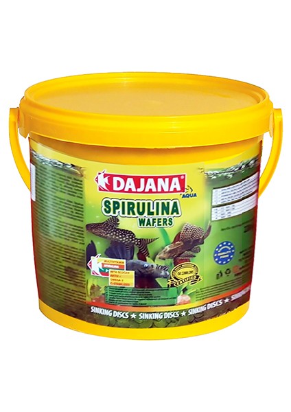 Mini Spirulina Ufak Balıklar İçin Bitkisel Tablet 3000 ML