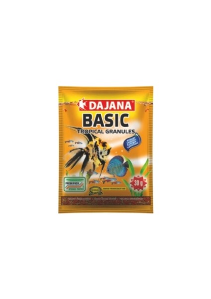 Basic Tropical Granül Balık Yemi 80 Ml 30 Gr