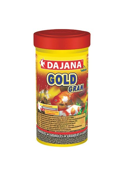 Gold Gran Granül Japon Balık Yemi 100 Ml 45 Gr