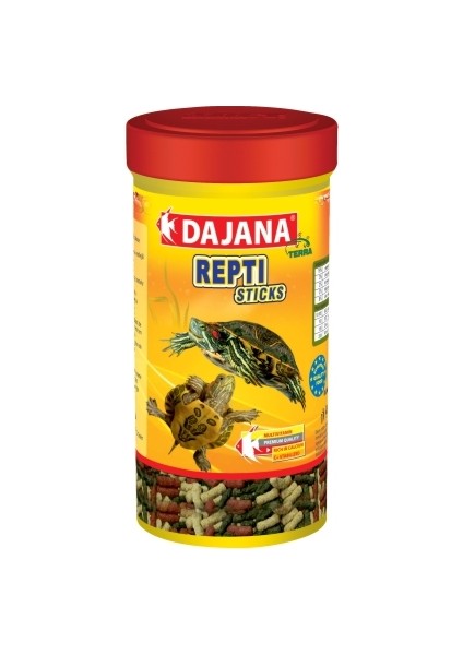 Kaplumbağa Yemi Sticks 1000 Ml 90 Gr