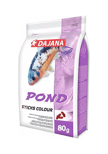 Koi Color Pond Sticks Koi Ve Japon Balığı Yemi 80 Gr