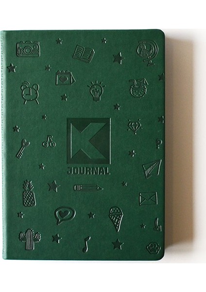 K-Journal Noktalı Defter Yeşil