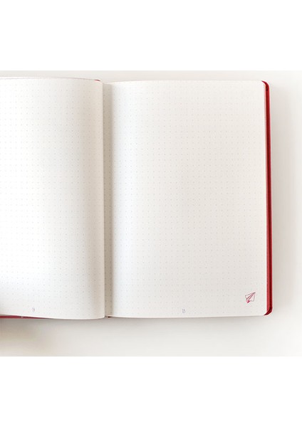 K-Journal Noktalı Defter Kırmızı