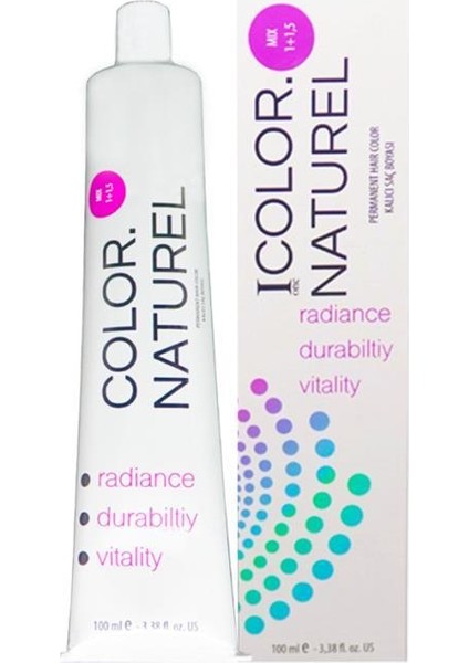 Saç Boyası 7.011 Doğal Yoğun Küllü Kumral 100 ml