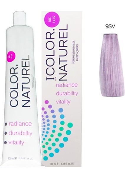 Saç Boyası 9SV Viyole Sarı 100 ml