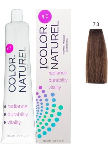 Saç Boyası 7.3 Altın Kumral 100 ml